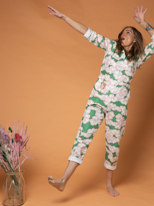 Organic Cotton and Linen Jumpsuit