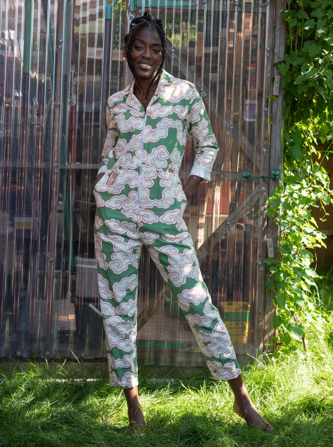Organic Cotton and Linen Jumpsuit