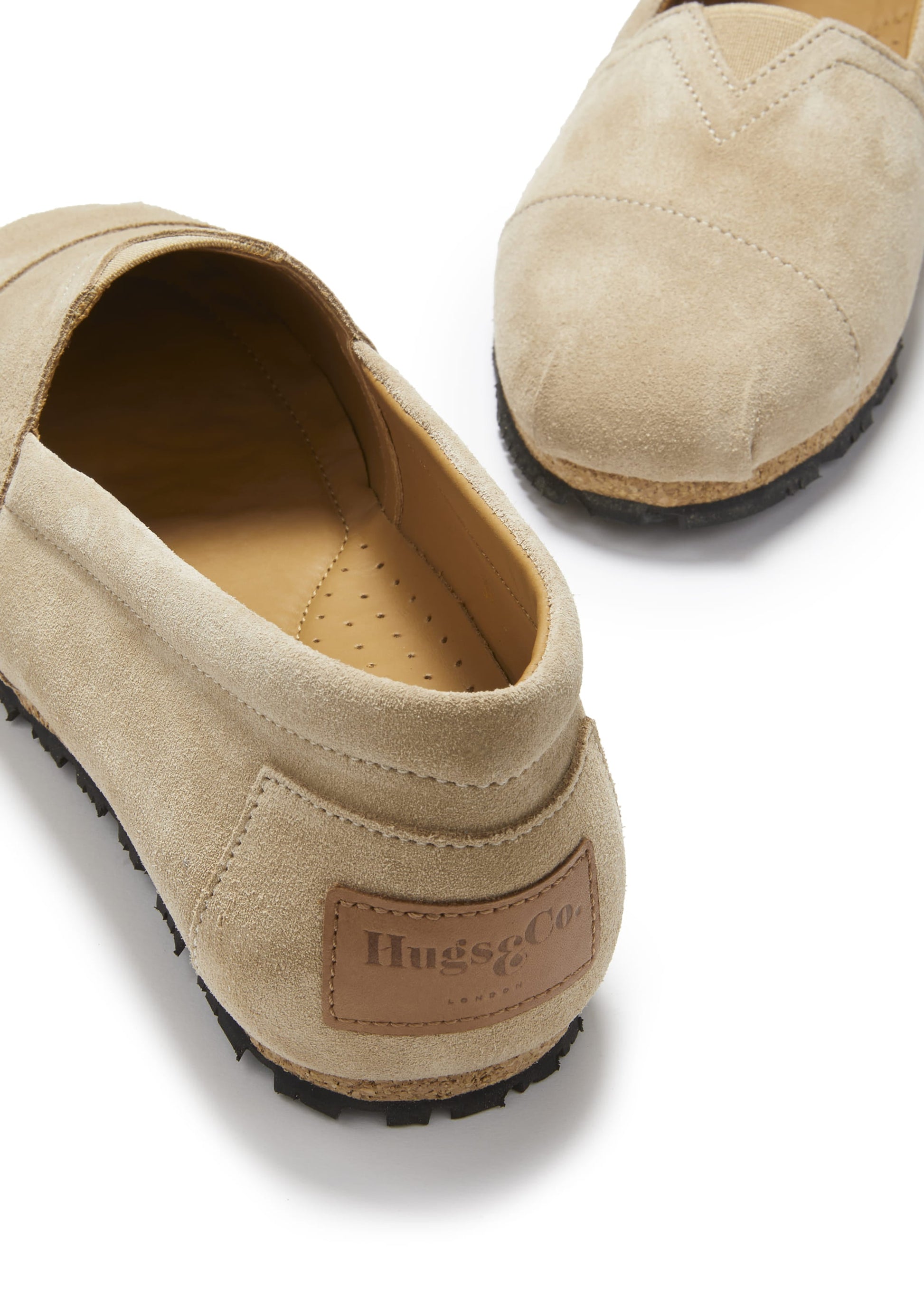 Women's Taupe Suede Chukka Espadrilles