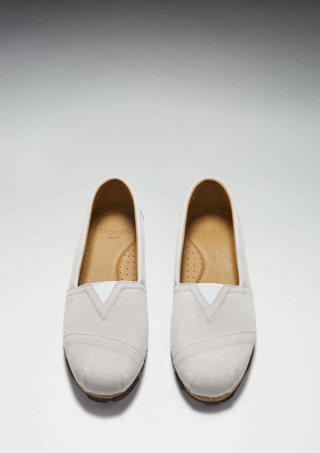 Women's White Suede Chukka Espadrilles