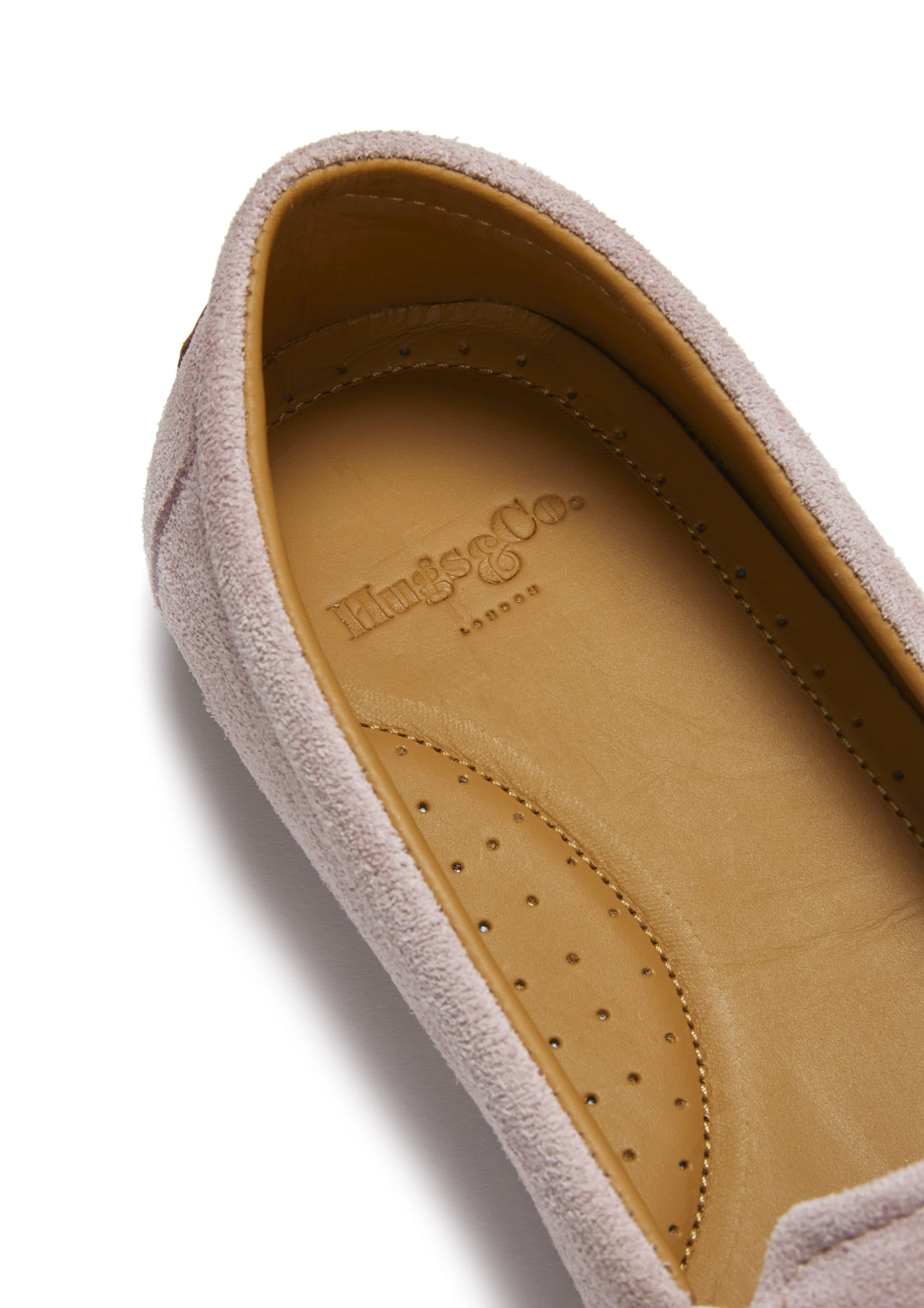 Women's Powder Pink Tasselled Espadrilles in Soft Suede