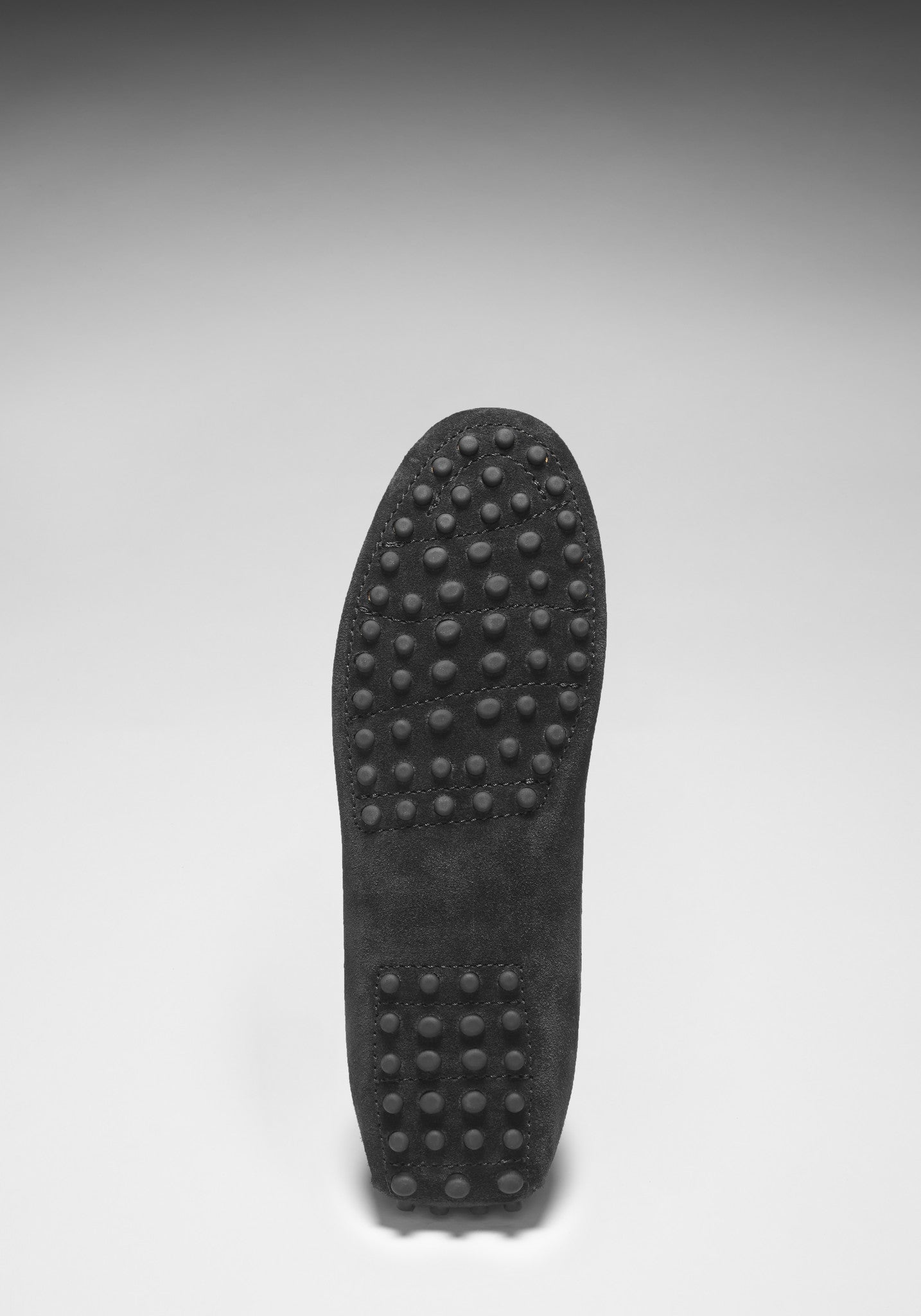 Women's Black Suede Tasselled Driving Loafers