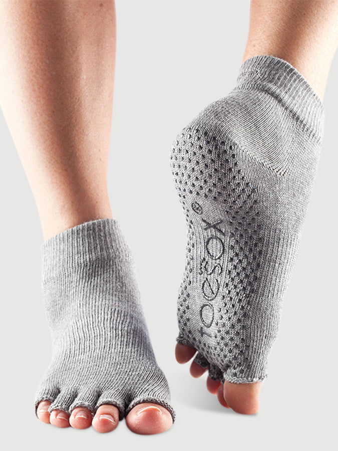 Ankle Half Toe Yoga Grip Socks for Women