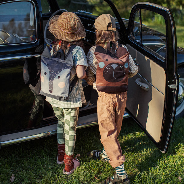 Kids Wolf Backpack – Fun & Functional for Adventures by Muni at www.brixbailey.com