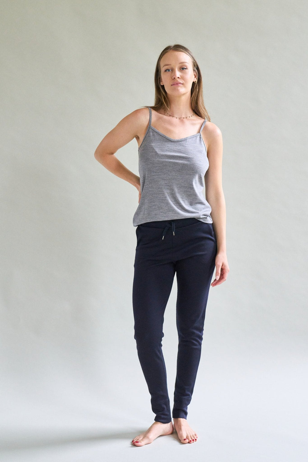 Women's Merino Cami in Midnight