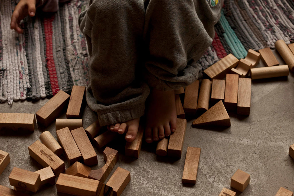 Eco-Friendly Wooden Story Blocks - Boost Creativity & Coordination for Kids by Wooden Story at www.brixbailey.com