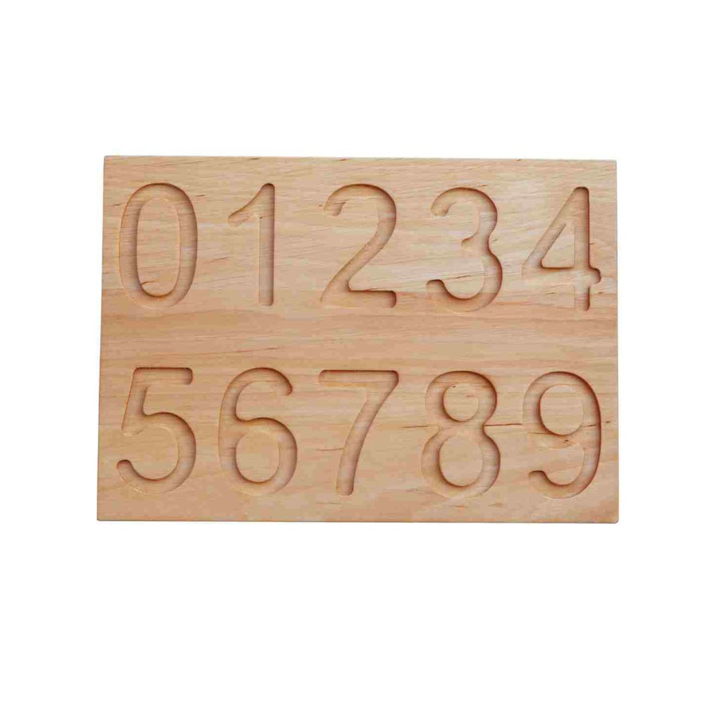 Wooden Numeric Board by Wooden Story - Educational & Eco-Friendly Toy for Early Learning by Wooden Story at www.brixbailey.com