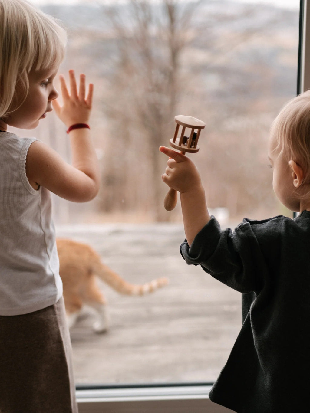The Wooden Rattle Lelek by Wooden Story - Eco-Friendly & Educational Toy Crafted in Poland by Wooden Story at www.brixbailey.com