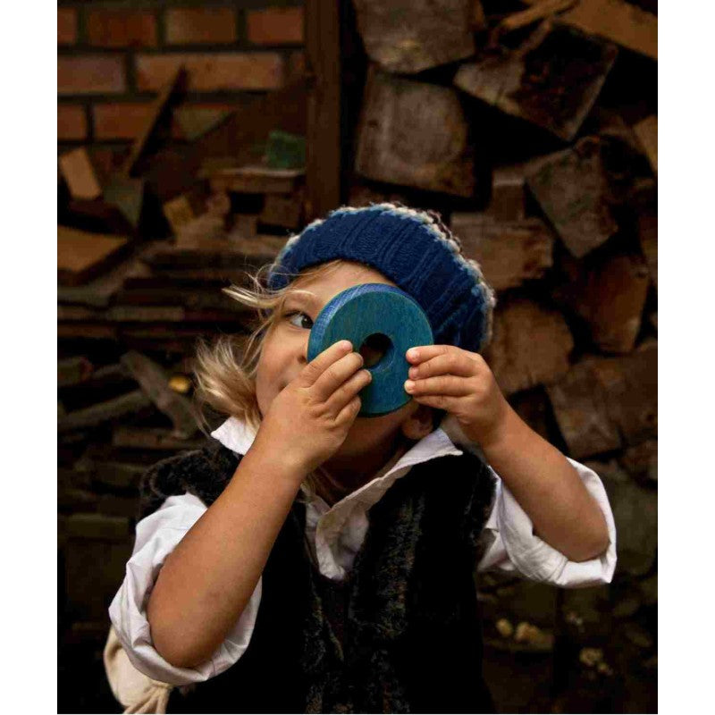 Inspire Creativity with the Wooden Round Pyramid Toy by Wooden Story at www.brixbailey.com