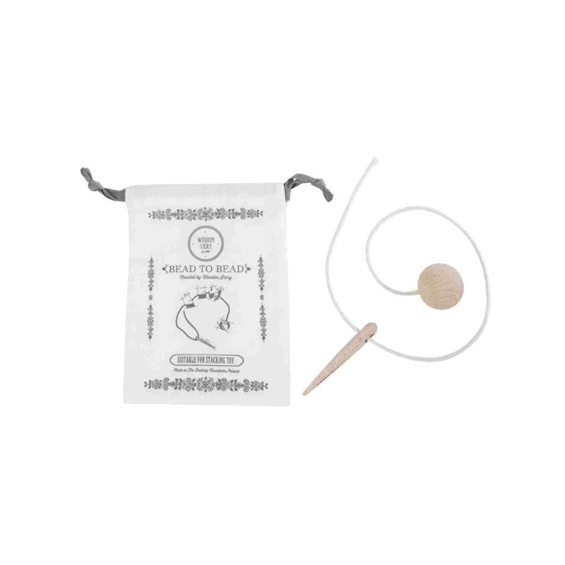 Wooden Story Threading Needle - Eco-Friendly Motor Skills Development Toy for Kids by Wooden Story at www.brixbailey.com