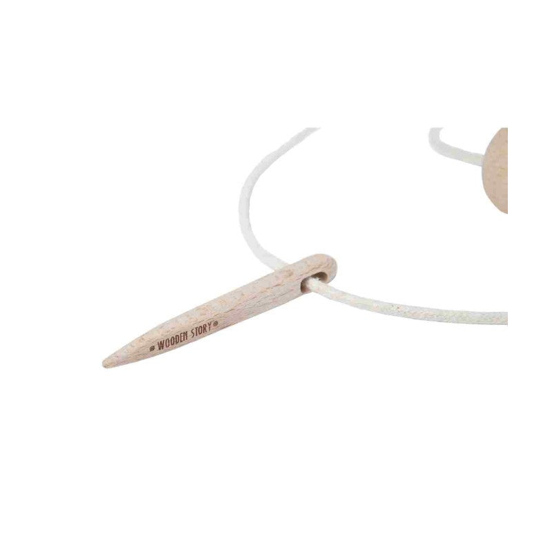 Wooden Story's Threading Needle Toy - Enhance Fine Motor Skills & Concentration for Kids by Wooden Story at www.brixbailey.com