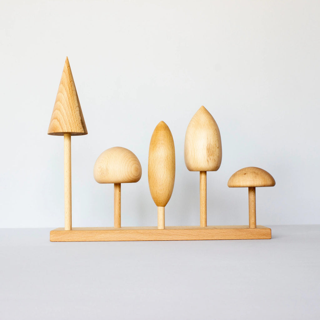 Wooden Tree Crown Puzzle - Educational Toy for Kids - Learn Tree Shapes & Boost Creativity by Wooden Story at www.brixbailey.com