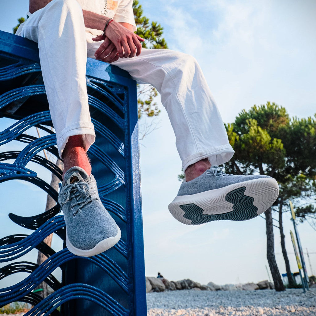 Granite Wool Blend Sneakers for Men