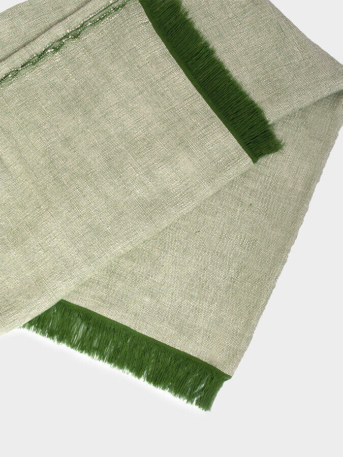 Organic Cotton Two Toned Yoga Blanket
