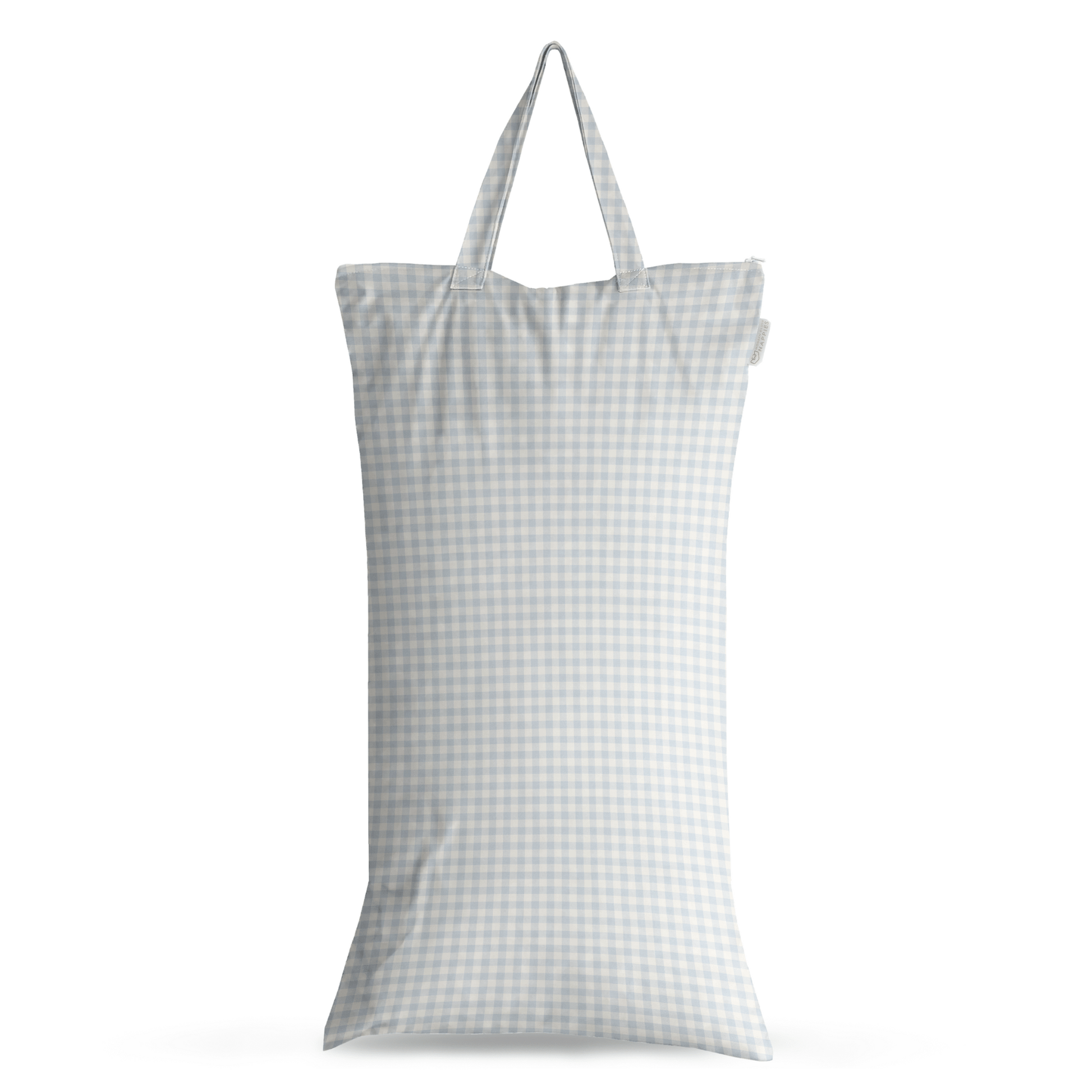 XL Wet Bag Reusable Cloth Nappy Pail Blue Gingham