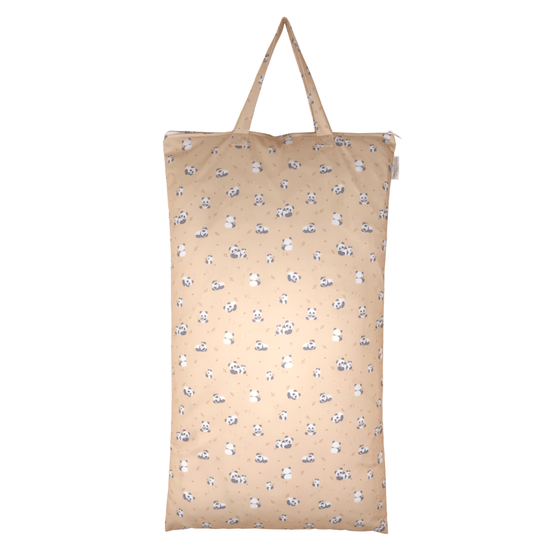 XL Wet Bag Reusable Cloth Nappy Pail Pandas