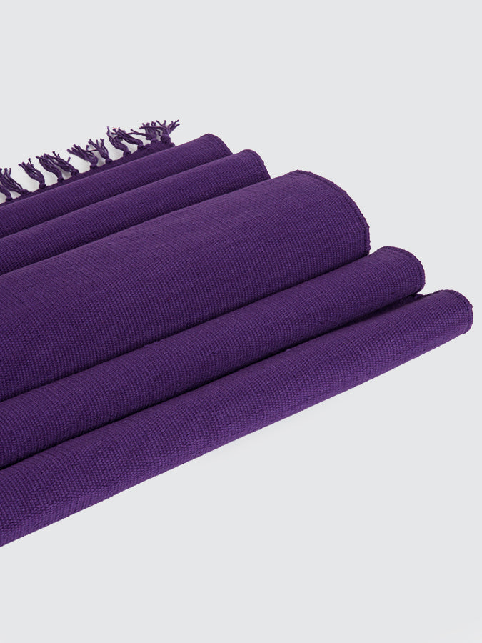 Organic Cotton Yoga Mat Handwoven in India