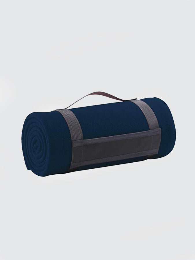 Plaid Fleece Yoga Studio Blanket