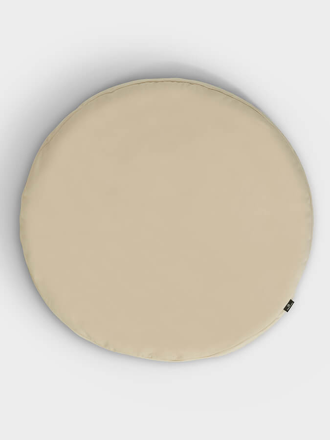 Round Organic Zabuton Meditation Cushion