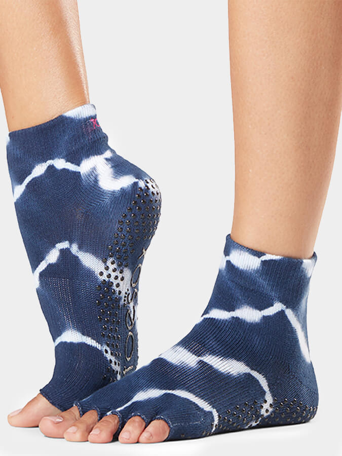 Ankle Half Toe Yoga Grip Socks for Women