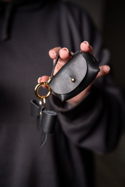 Mini Leather Charms for Bags & Keys - Handmade in Latvia with 5-Year Warranty by Zelma Kraft at www.brixbailey.com