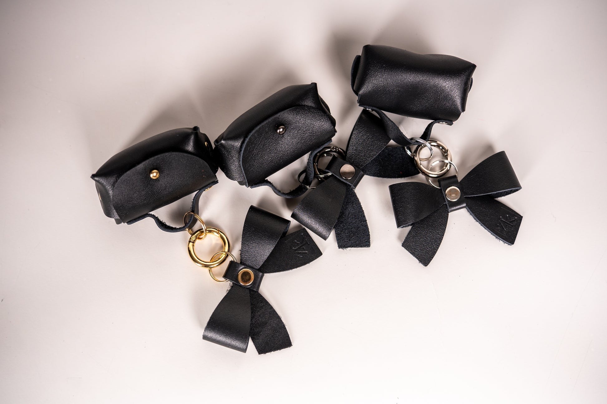 Mini Leather Charms for Bags & Keys - Handmade with 5-Year Warranty by Zelma Kraft at www.brixbailey.com