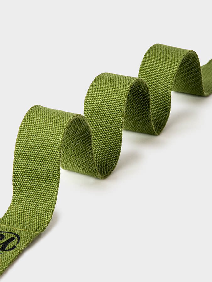 Organic Cotton D-Ring Yoga Belt Strap 2.5m