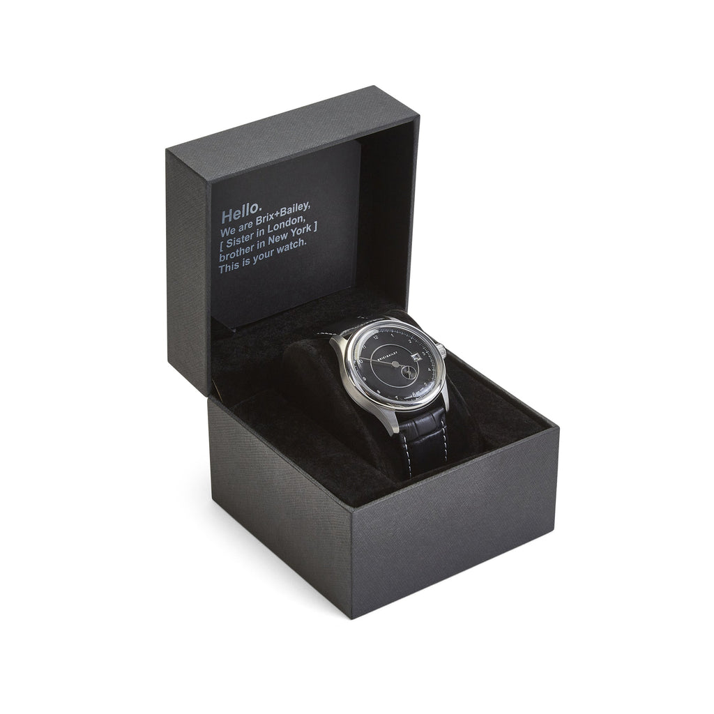 Brix+Bailey Wade Automatic Watch One Hand Single Hand Watch Brix and Bailey